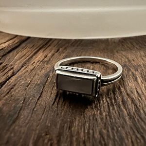 James Avery Palais Blanc Doublet Ring